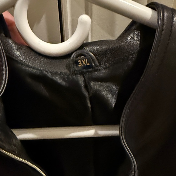 Black Leather Jacket - Picture 3 of 5